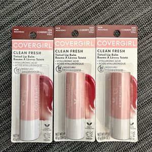 3 cover girl lip balms new
